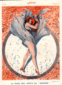 Clothes Clothing Prints: Le Sourire 1931 1930s France erotica glamour womens magazines