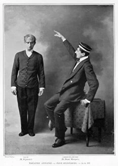 Nineteen Hundreds Collection: Le Theatre 1900s France humour hypnotists hypnotism hypnotise svengali hypnosis