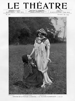 1900s Prints: Le Theatre 1909 1900s France magazines humour melodrama