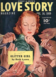 Love Story 1939 1930s USA marriages magazines