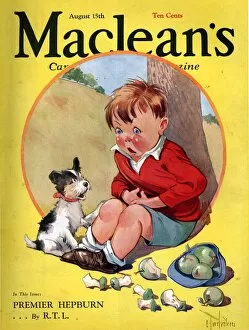 Images Dated 1st March 2006: Macleans 1930s USA dogs magazines