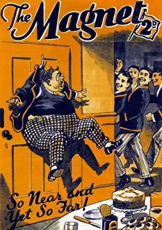 Books Prints: The Magnet 1930s UK Billy Bunter out of reach Frank Richardson childrens Annuals