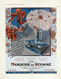 Images Dated 2008: Marquise de Sevigne 1929 1920s France cc chocolates confectionery