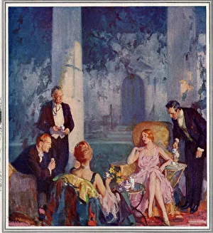 Maxwell House 1920s USA coffee party