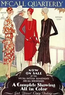 Images Dated 4th March 2005: McCall Quarterly 1920s USA womens art deco
