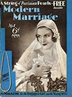 Modern Marriage 1931 1930s UK weddings marriages brides first issue magazines Modern Marriage 1931 1930s UK weddings marriages brides first issue magazines