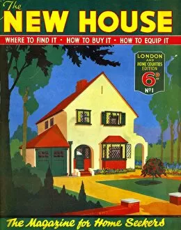 Images Dated 12th May 2006: New House 1935 1930s UK moving houses property magazines for sale selling buying