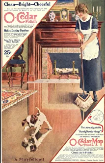 1910s Prints: O-Cedar 1910s USA polish dusting products