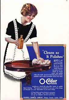 1910s Prints: O-Cedar 1910s USA polish dusting products