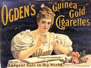 1900s Collection: Ogdens 1900s UK cigarettes smoking glamour