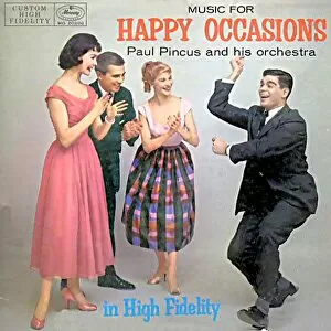 1960's Collection: Paul Pincus 1962 1960s USA rklf albums records Music For Happy Occasions Mercury
