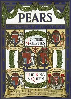 Edwardian Collection: Pears Annual 1911 1910s UK cc kings queens