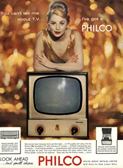 Philco 1950s UK televisions
