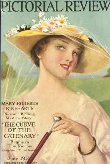 Pictorial Review 1910s USA portraits hats magazines clothing clothes Pictorial Review 1910s USA portraits hats magazines clothing clothes
