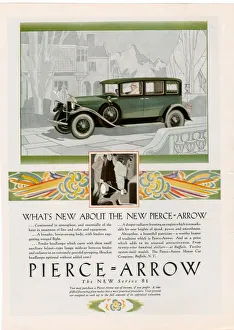 1920s Prints: Pierce Arrow 1928 1920s USA cc cars