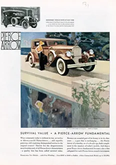 American Prints: Pierce Arrow 1931 1930s USA cc cars Pierce Arrow
