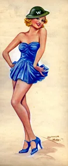 Pinups 1940s UK Laurence Miller pin-up pinups pin-ups WW2