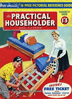 Practical Householder 1957 1950s UK DIY do it yourself home improvement magazines