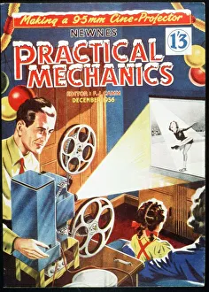 Practical Mechanics 1950s UK cine film magazines