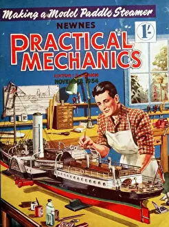 British Prints: Practical Mechanics 1950s UK models hobbies magazines