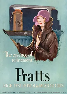 Pratts 1930 1930s UK cc women woman drivers cars oil gas petrol gasoline portraits