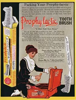 Nineteen Tens Collection: Pro-phy-lac-tic 1910s USA toothbrushes