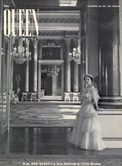 Celebrity Prints: Queen 1939 1930s UK Queen Elizabeth The Queen Mother Cecil Beaton portraits I first