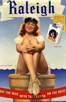 Raleigh 1930s USA glamour cigarettes smoking