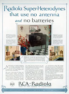 Images Dated 2008: RCA Radiola 1926 1920s USA cc radios