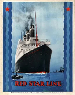Red Star Lines 1930s USA cruises ships ocean liners nautical