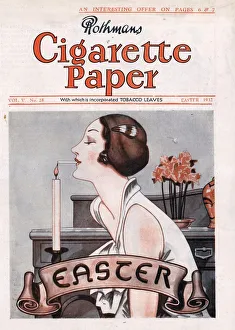 Rothmans Cigarette Paper 1932 1930s UK easter magazines