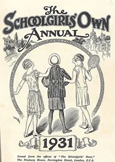 The Schoolgirls Own 1932 1930s UK mcitnt boarding schools girl