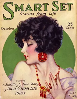 American Prints: Smart Set 1927 1920s USA womens portraits magazines