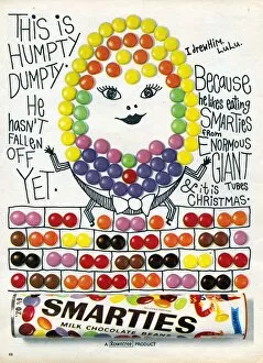 Confectionery Collection: Smarties, 1960s, UK