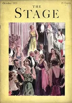 Images Dated 1st March 2006: The Stage 1933 1930s USA first nights magazines