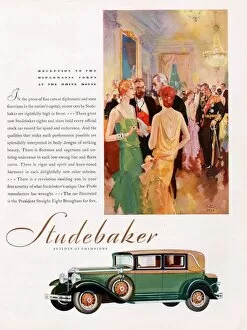 American Collection: Studebaker 1929 1920s USA cc cars reception party