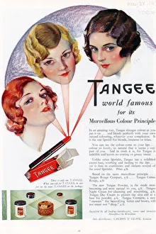 Tangee 1930 1930s UK cc make-up makeup lipsticks