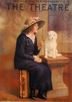 1910s Prints: The Theatre 1910s USA dogs magazines