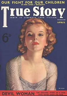 True Story 1930s USA pulp fiction magazines clothing clothes True Story 1930s USA pulp fiction magazines clothing clothes