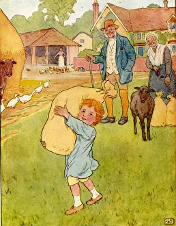 Advertising Archive Prints: USA Baa Baa Black Sheep Book Plate