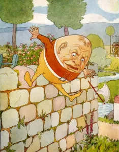 Advertising Archive Prints: USA Humpty Dumpty Book Plate