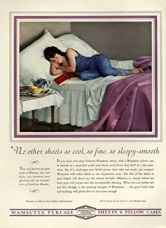 Wamsutta 1930s USA cc sleeping beds dreams sheets books