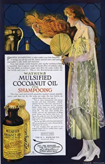 Watkins 1918 1910s USA shampoo
