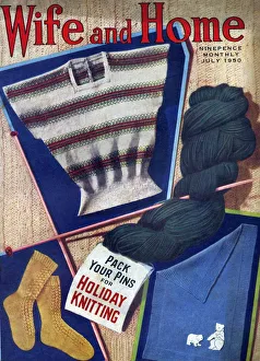 Wife and Home 1950 1950s UK magazines womens