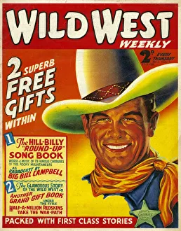 Trending: Wild West 1938 1930s USA cowboys westerns pulp fiction first issue magazines