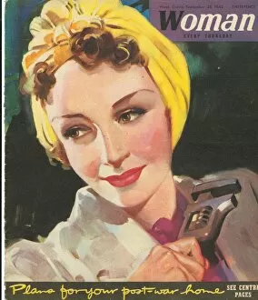 1940s Collection: Woman 1940s UK women at war mechanics WW2 magazines