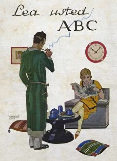 Images Dated 16th September 2008: Woman reading ABC Magazine 1930 1930s Spanish cc abc reading
