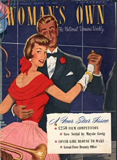 Womans Own 1940s UK covers magazines dancing