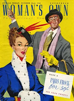 Womans Own 1948 1940s UK womens hats magazines womans