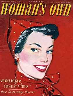 Womans Own 1950 1950s UK magazines portraits womens